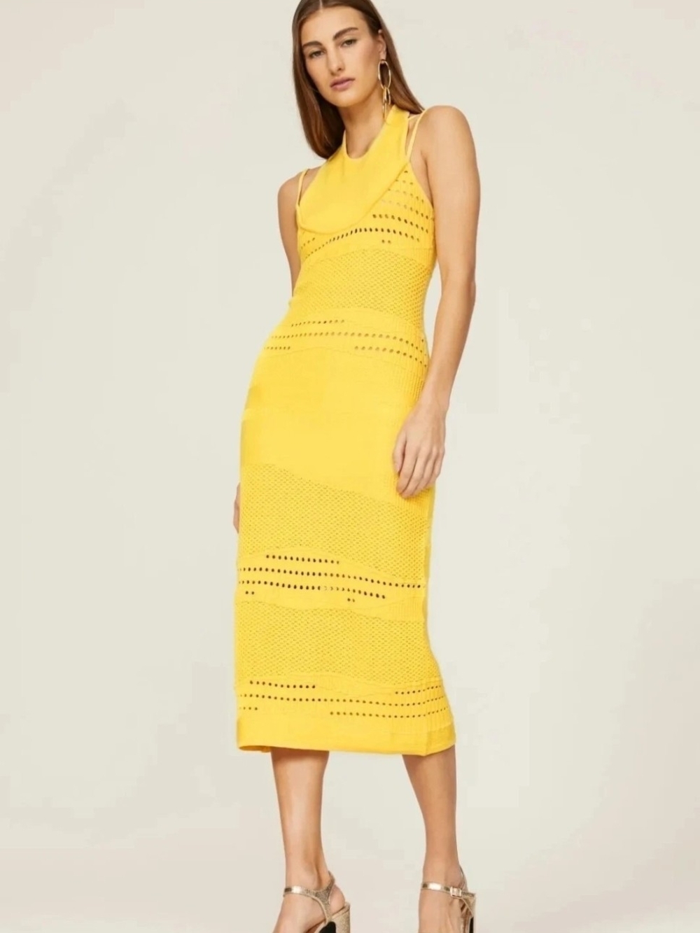 Esteban Cortazar Collective - Crochet Midi Dress